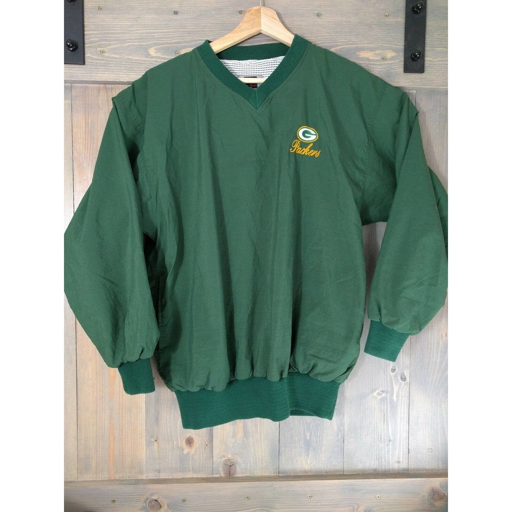 Green Bay Packers Long Sleeve Pullover Shirt XL